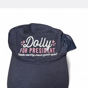 Navy Blue Dolly for President Cap